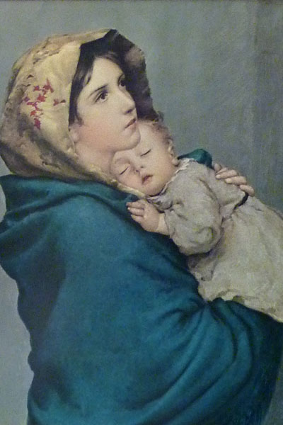 Madonna con bambino di Roberto Ferruzzi